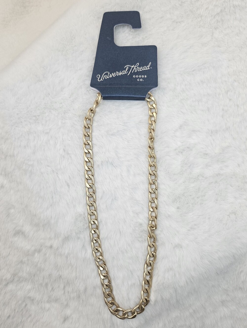 Universal Thread Gold-Tone Curb Link Necklace